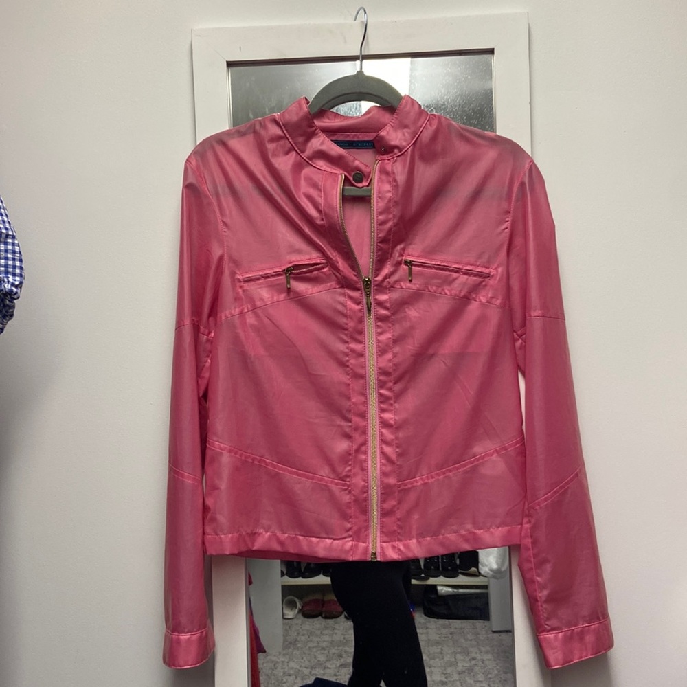 Gianfranco Ferre Pink Women’s Rain Jacket XS